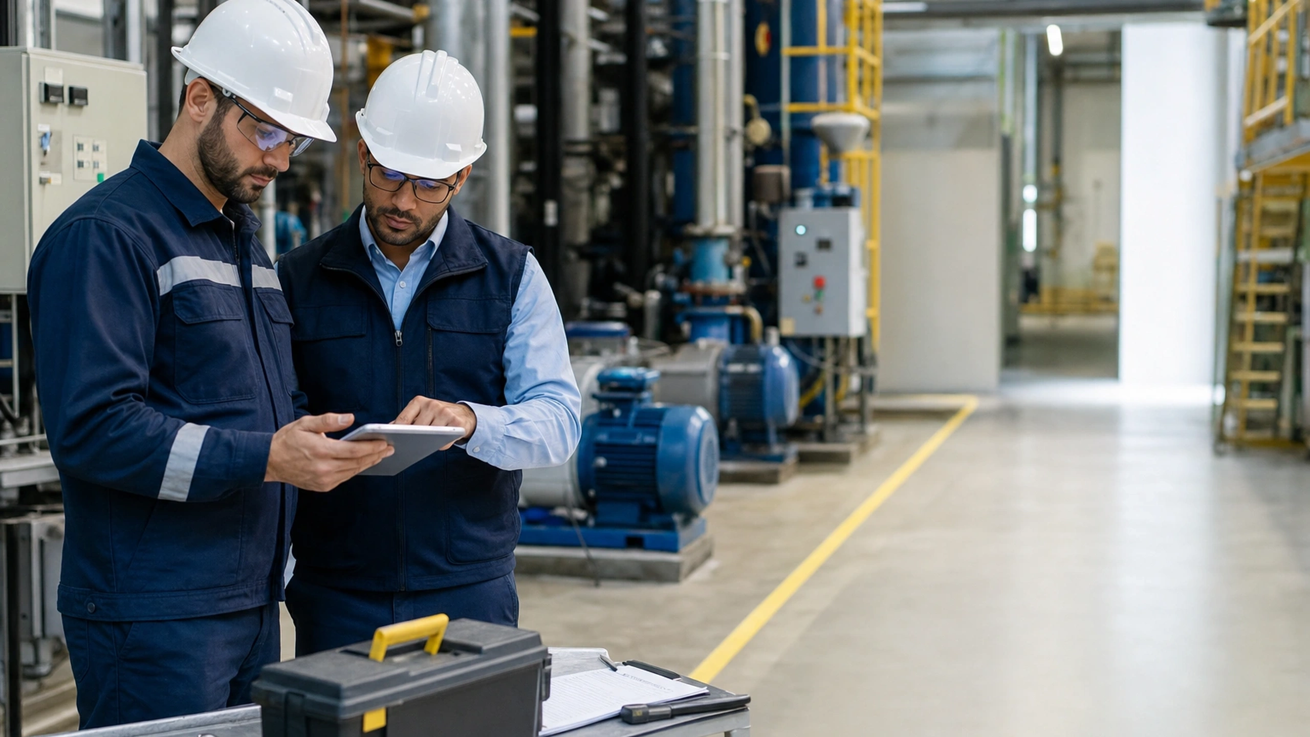 Mantenimiento preventivo y correctivo en servicios industriales